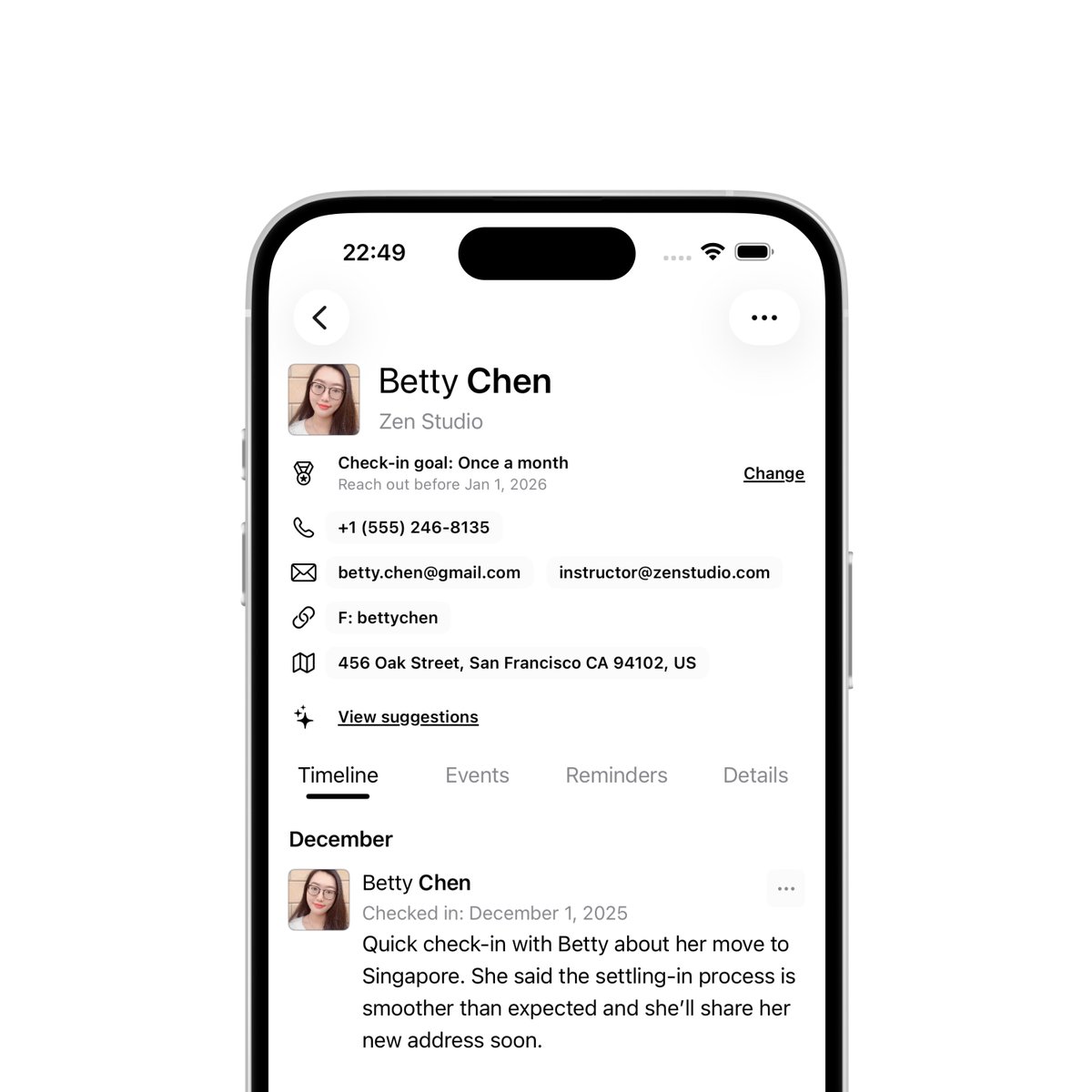 Social Contact Journal tweet media