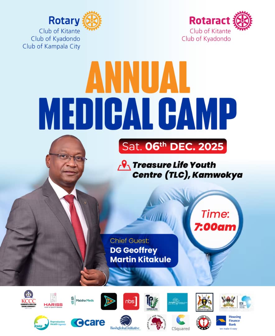 MaxicandyN's tweet photo. Join us this Saturday 6th December, 2025, as we take free medical services to the people of Kamwokya. https://t.co/x7piCiiMBw