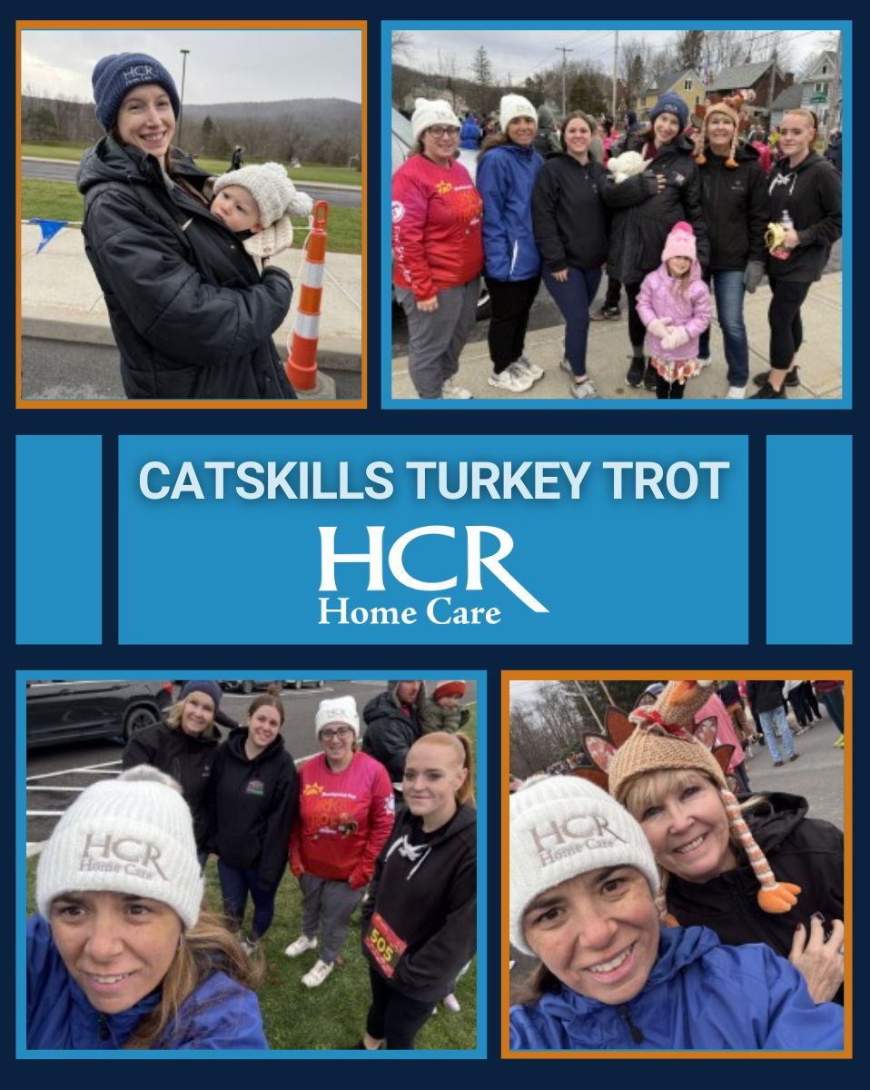 HCRtips's tweet image. HCR’s Catskills office celebrated Thanksgiving with a team turkey trot, bringing staff together for fun, fitness, and community connection. #turkeytrot #funrun #homehealthcare #WeAreHCR