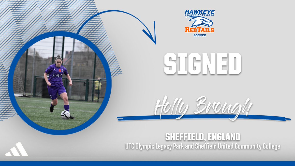 HawkeyeRedTails's tweet photo. 🎉 Exciting news! Holly Brough has officially signed with RedTail Women's Soccer! From UTC Olympic Legacy Park and Sheffield United Community College, we can't wait to see her shine! ⚽ https://t.co/uO22UfqVCs