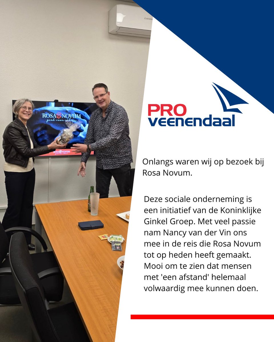 Bedankt Rosa Novum dat wij langs mochten komen! 

#veenendaal #werkbezoek #lijst1 #gewoondoen