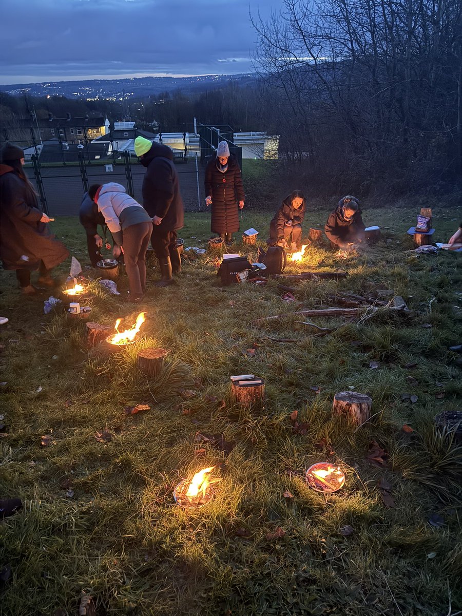 EastMortonCEP's tweet image. Our staff enjoyed tonight’s fire lighting CPD 🔥 We are gearing up for ‘TRIBE’ Our exciting new ‘outdoor learning’ launching in spring! #StaffDevelopment #Trailblazing