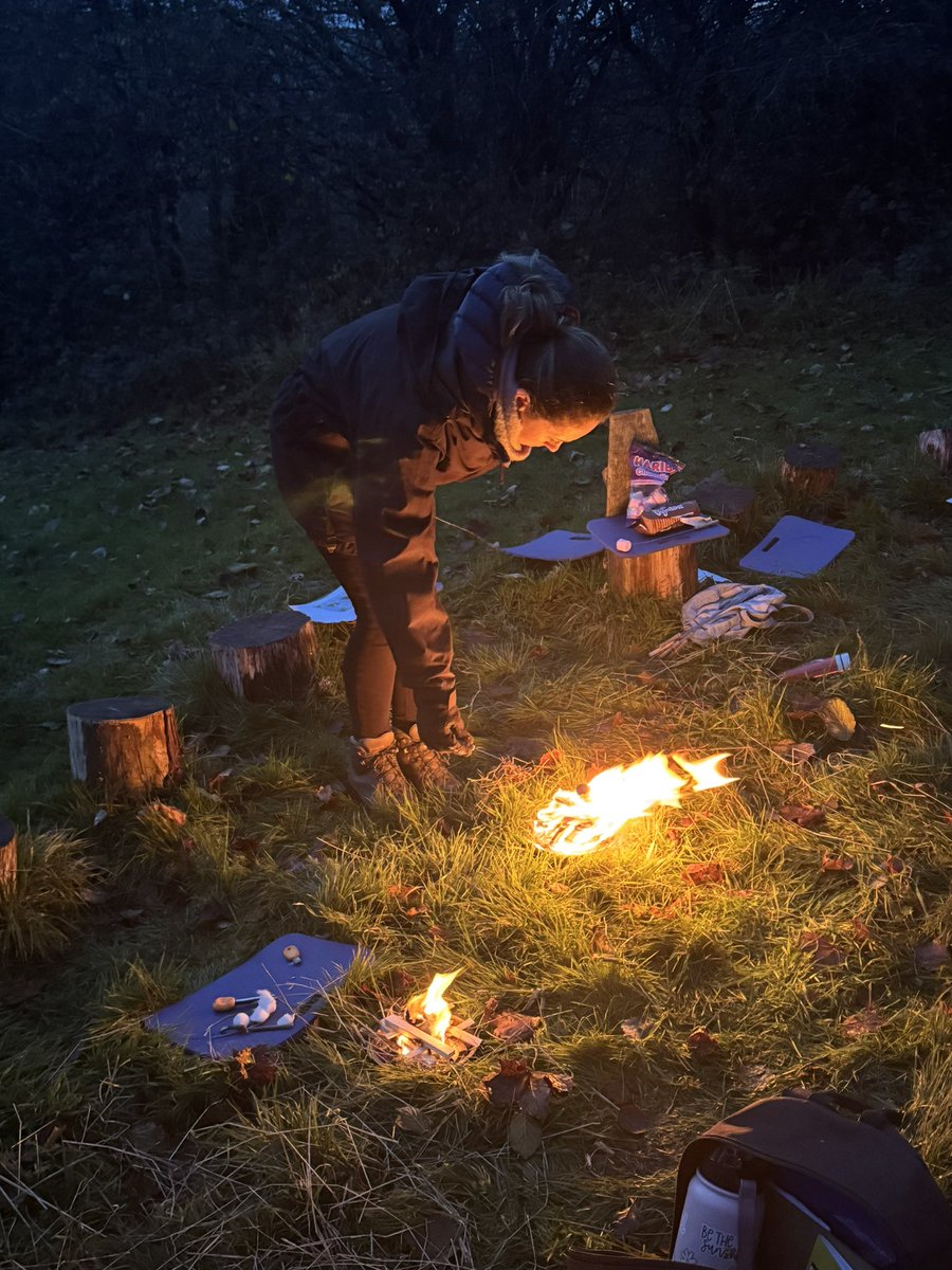 EastMortonCEP's tweet image. Our staff enjoyed tonight’s fire lighting CPD 🔥 We are gearing up for ‘TRIBE’ Our exciting new ‘outdoor learning’ launching in spring! #StaffDevelopment #Trailblazing