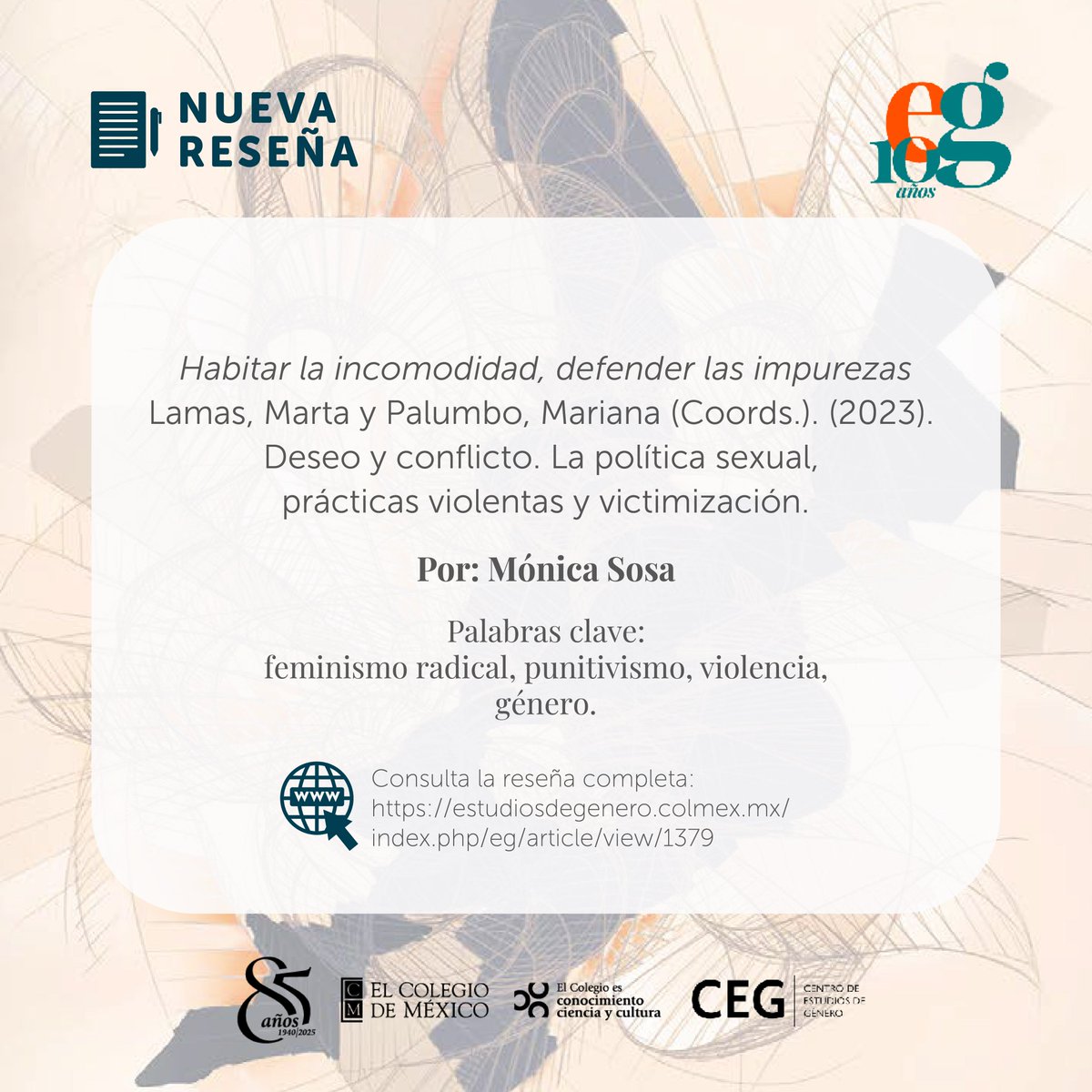 Revista Estudios de Género tweet media