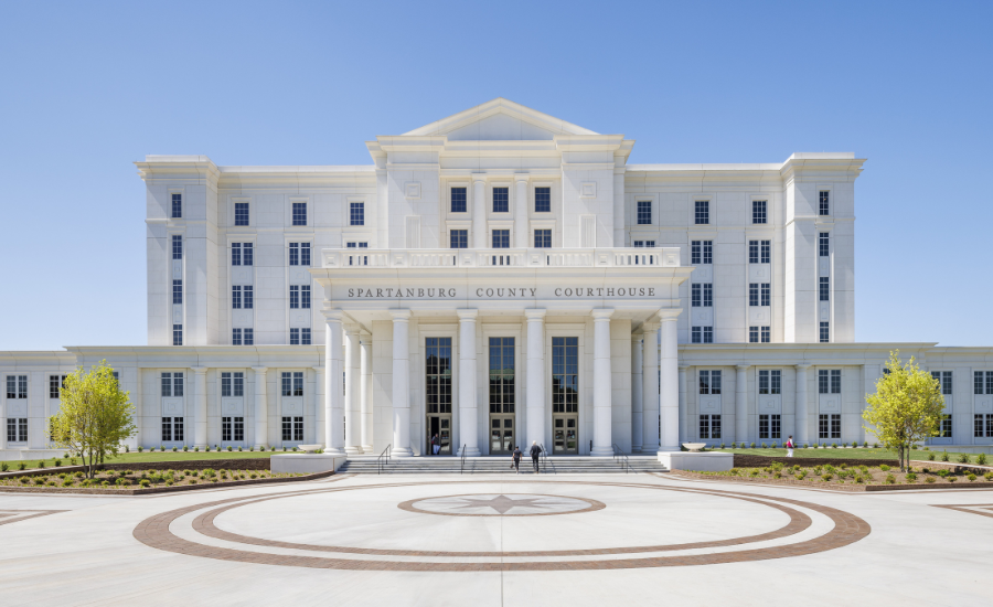 The new Spartanburg County Courthouse was honored with the 2025 PCI Sidney Freedman Craftsmanship Award. - @pciprecast

buildingenclosureonline.com/articles/94364…

#concrete #precast #construction #craftsmanship