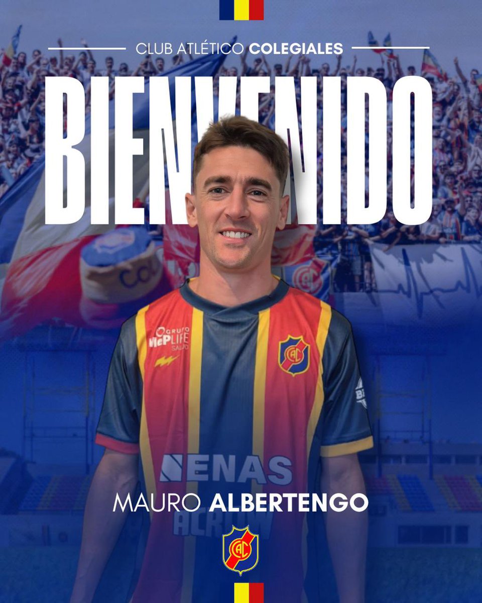 💼 Mercado de pases

Mauro Albertengo firmó hoy su contrato por un año con nuestra institución y se convirtió en una nueva incorporación para el plantel 2026.
El delantero llega desde Güemes( SDE). 

¡Bienvenido a Cole, Mauro! 🇷🇴
