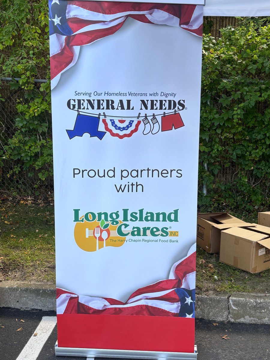 LongIslandCares's tweet image. This Saturday!
Veterans food and clothing distribution in partnership with @General_Needs

Saturday, December 6
75 Davids Drive Hauppauge
10 AM to 12 PM

All veterans welcome.
#LongIslandCares #VeteransSupport #EndHungerLI