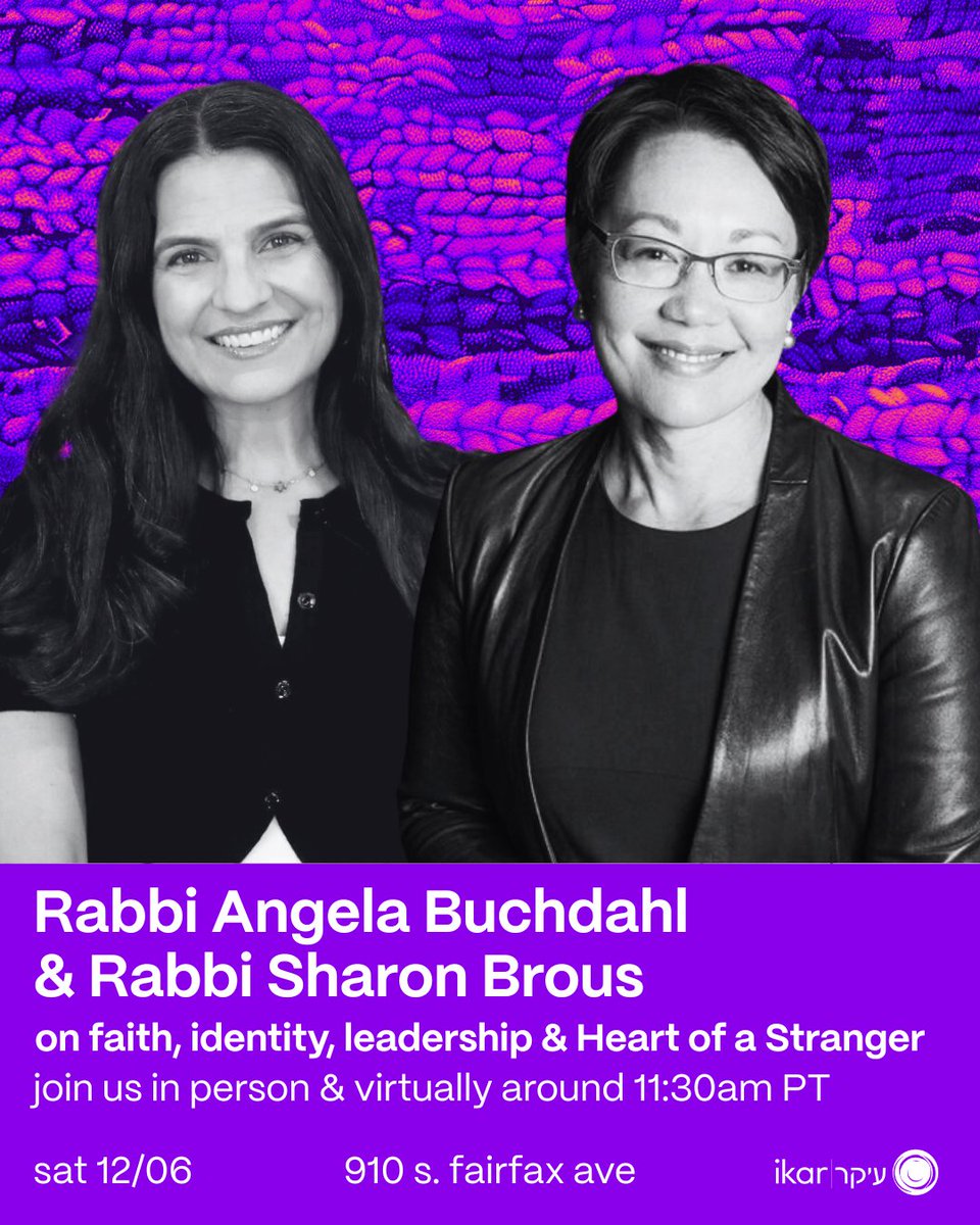 Rabbi Sharon Brous tweet media