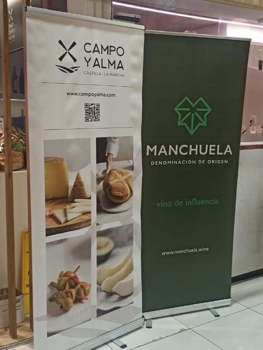 DOManchuela's tweet image. Hoy la #DOManchuela ha estado en #Madrid, en el Mercado de la Paz, dentro de la Semana de Campo y Alma.
🍷 Gracias a quienes os habéis acercado a conocer y degustar nuestros vinos.
Llevando el sabor de nuestra tierra a nuevos rincones.
#CampoYAlma #MercadoDeLaPaz #Vino
