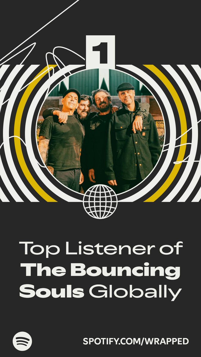 The_Coffee_Boss's tweet photo. Holy shit. This is insane. I love @BouncingSoulsNJ and now nobody can argue about this with me. Top listener WORLDWIDE! #TheBouncingSouls https://t.co/LM0k58ueH7