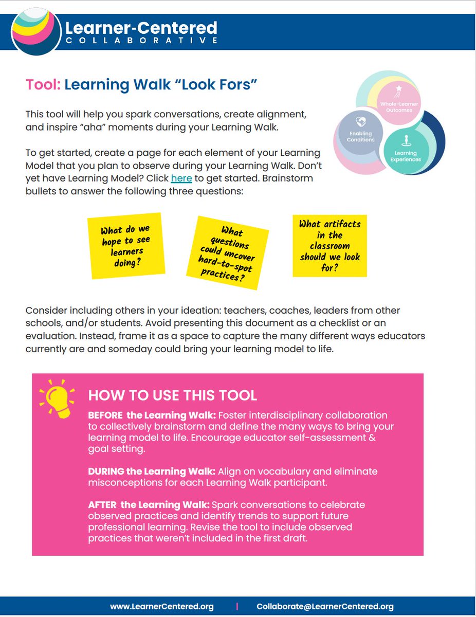 Learner-Centered Collaborative tweet media