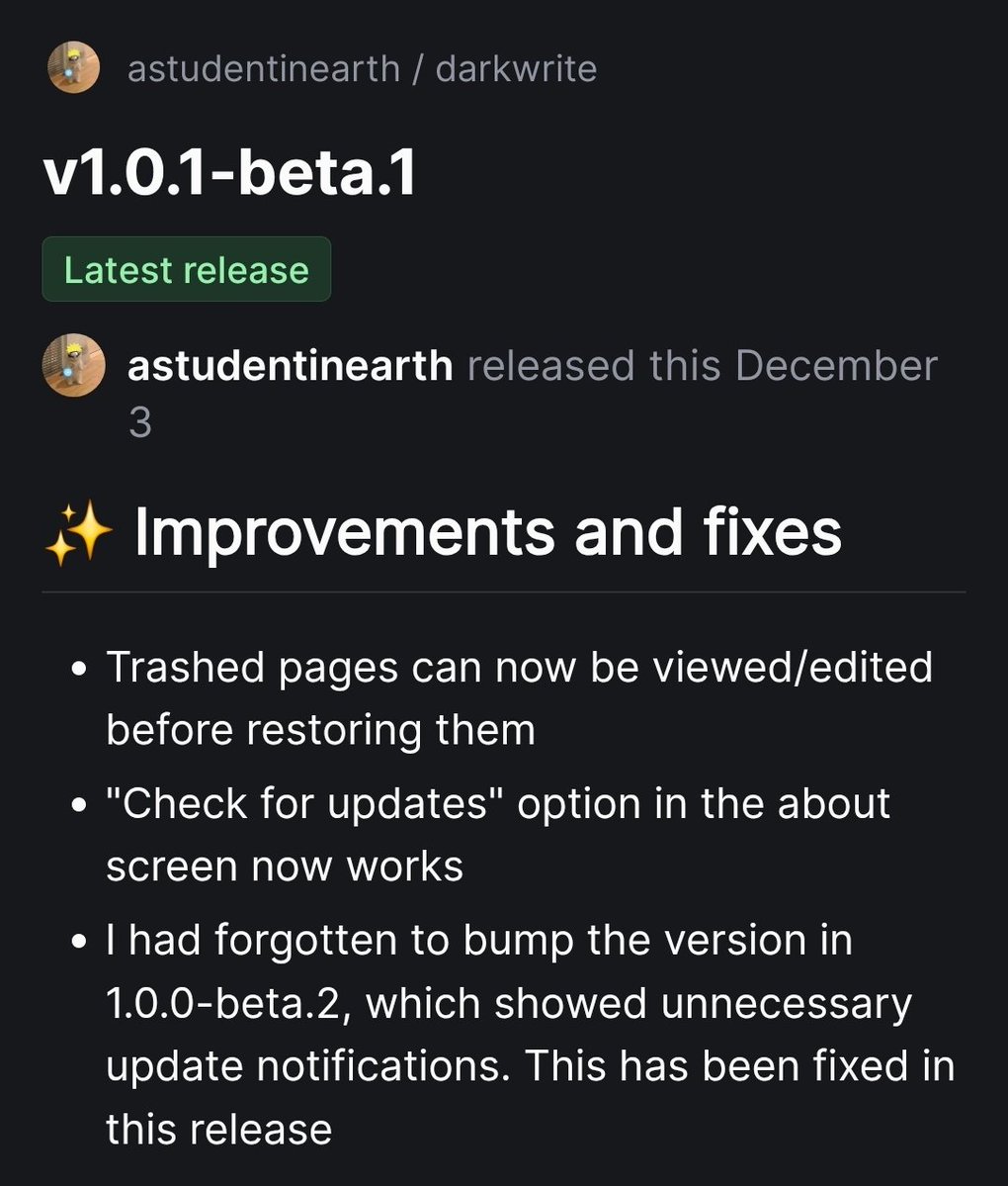 codingwithburak's tweet image. ❤️‍🩹A new patch that fixes 2 of the known issues is now out