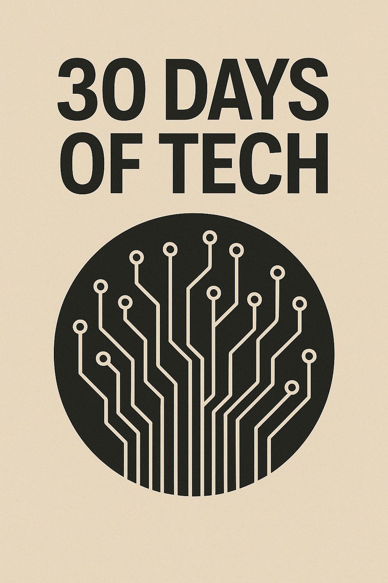 shruti_arsode's tweet image. 👉🏻 I’m starting a 30-day run : 
Over the next month, I’ll be sharing one tech concept each day....simple, relevant, and hard to ignore.

#tech #30DaysChallenge #30DaysOfTech
