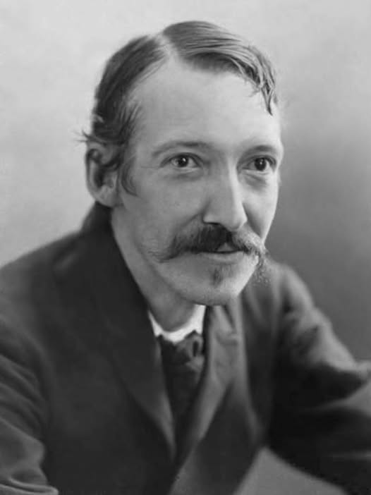 literlandweb1's tweet photo. Casi a la par que Conrad se consolidaba como escritor, moría otro de los grandes novelistas del XIX, antecesor suyo en elevar la grandeza de la novela de aventuras. Robert Louis Stevenson falleció el 3 de diciembre, el mismo día del nacimiento de Conrad, de 1894. Le debemos lecturas de toda juventud como la "Isla del tesoro", o novelas más ambiciosas que exploraban la dualidad de la condición humana como "El extraño caso del doctor Jekyll y el señor Hyde".