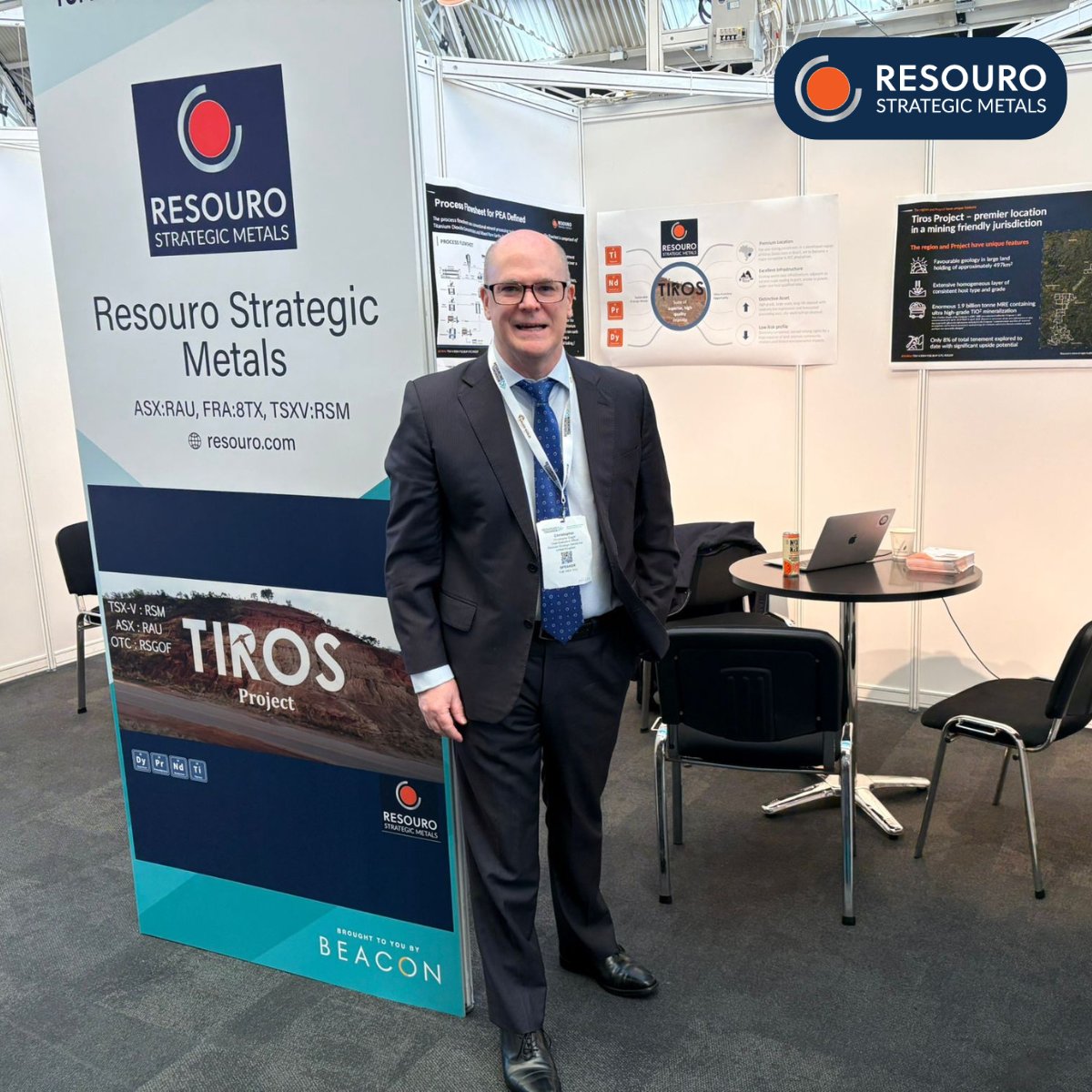 That's a wrap from London! 🇬🇧

A big thank you to everyone who attended Chris Eager's presentations on our high-grade #rareearths and #titanium assets. We will also be available tomorrow for further one-on-one discussions!

#CriticalMetals #MiningInvestment