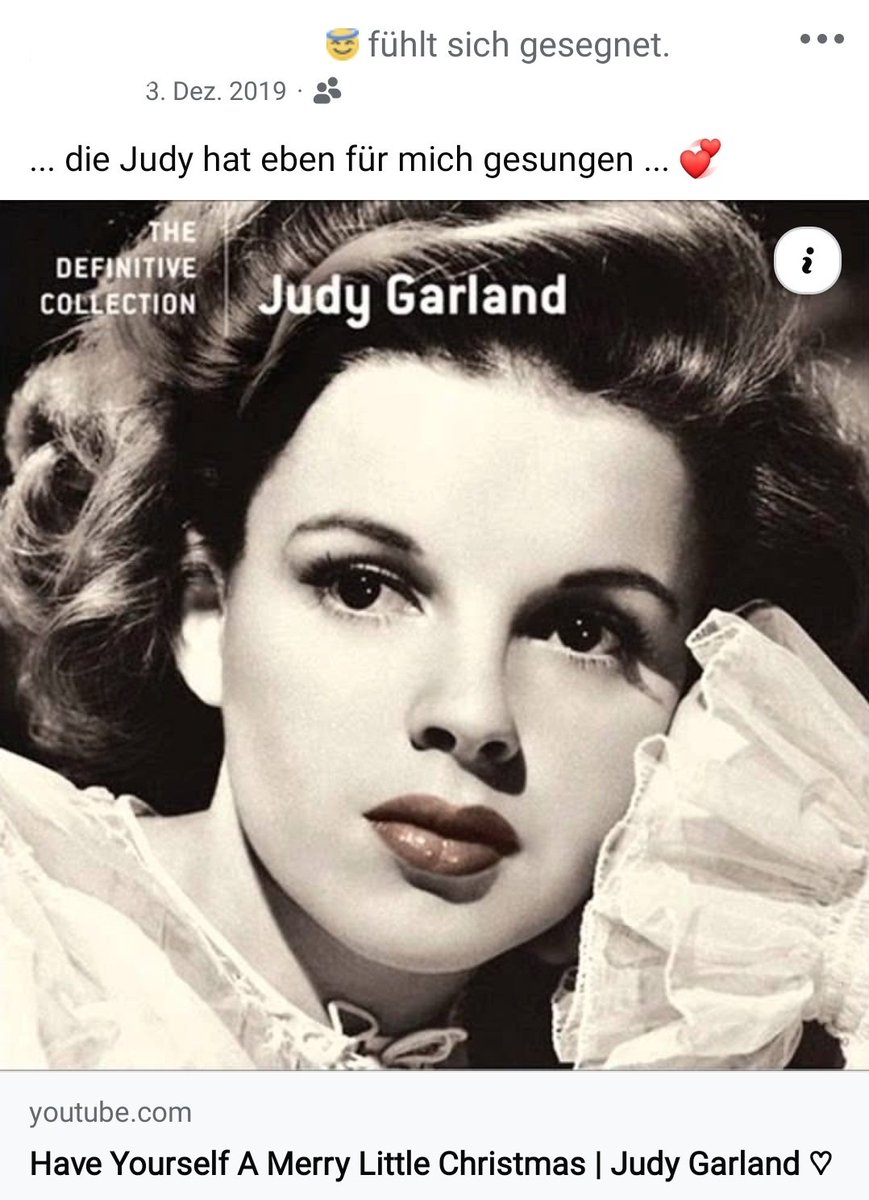 Ich fühle mich immer noch gesegnet. 💞

#memories
#JudyGarland

youtu.be/jxxTHzERTsk?si…