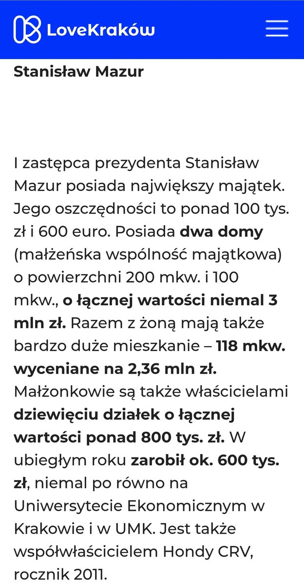 Za <a href="/lovekrakow/">LoveKraków.pl</a> 
lovekrakow.pl/oszczednosci-i…