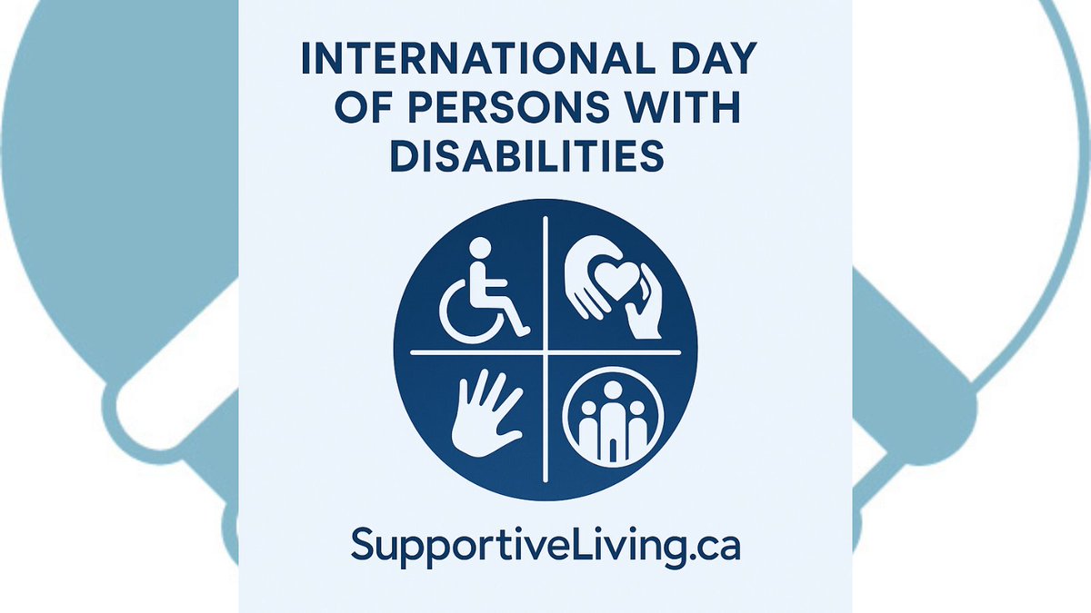 Today is the International Day of Persons with Disabilities. 1.3B people—1 in 6—experience disability. Many face stigma, exclusion, and health inequities. We provide accessible housing and partner agencies to ensure dignified support.
#IDPD #DisabilityInclusion #SupportiveLiving