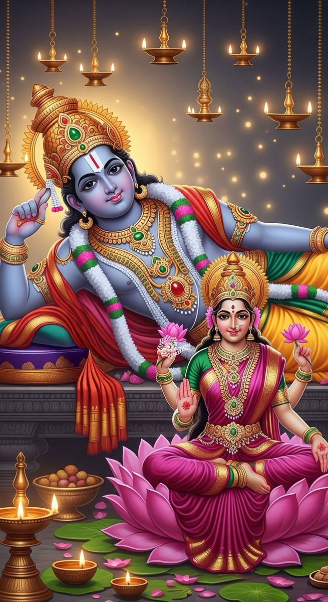 🕉️✨ #ॐ_श्री_लक्ष्मी_नारायण_नमः ✨🕉️

सृष्टि के पालनहार विष्णु…
जिनके चरणों में समाया है हरि का अनंत कल्याण।
वेद भी जिनका गुणगान करें,
अखण्ड सत्य—नारायण भगवान।

🌼🙏 सभी भक्तों का दिन शुभ, शांतिमय और मंगलमय हो 🙏🌼

🐚💫 #जय_श्री_हरि 💫🐚
🔱🙏 #ॐ_नमो_भगवते_वासुदेवाय_नमः 🙏🔱