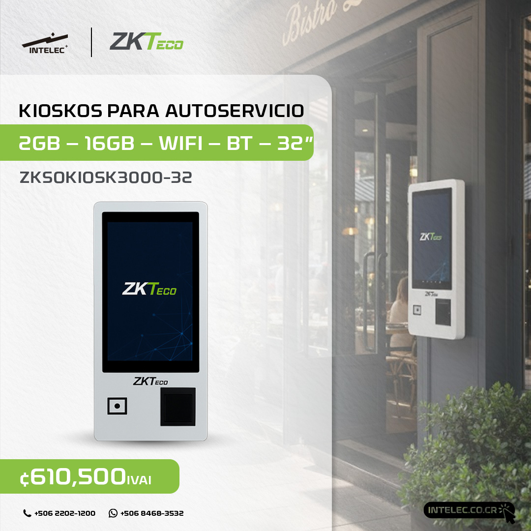 Intelec_CR's tweet image. Olvídate de las filas interminables en tu local. ⚡ Los kioscos de autoservicio ZKTeco agilizan la toma de pedidos para que tú te enfoques en la calidad del servicio. Moderniza, vende más rápido y evita errores.

Asesórate aquí 👇 intelec.co.cr/?utm_campaign=… #Intelec #Retail #ZKTeco