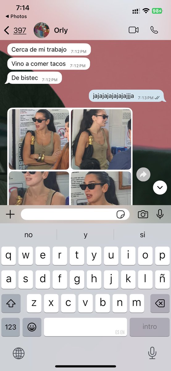 fer_zamoora's tweet image. mi papa se encontró a dua lipa jajajajajaja😭😭😭