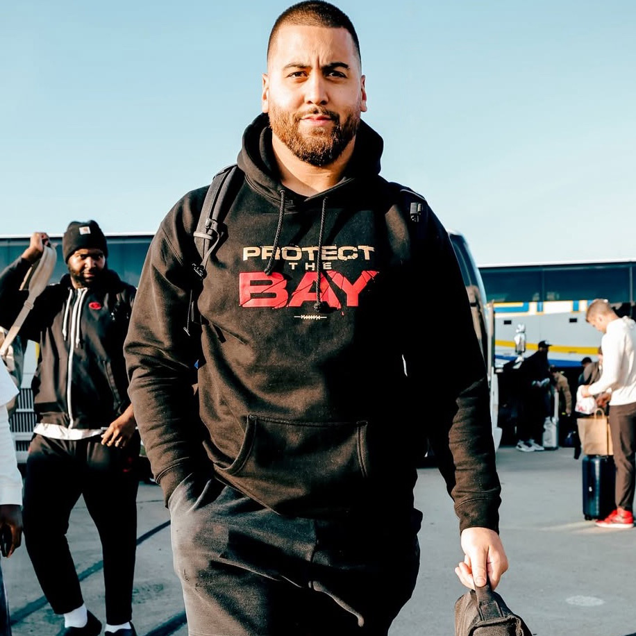 Adapt's tweet image. PROTECT THE BAY :: @air_puni x Adapt Now Available @ adaptclothing.com #goldblooded