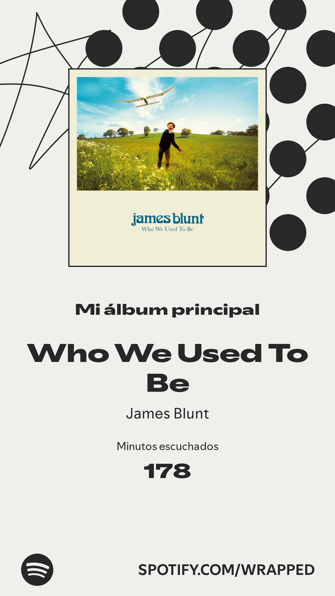 roarrig's tweet photo. Pasé la mayor parte de mi tiempo con Who We Used To Be. Descubre más en mi #SpotifyWrapped.   https://t.co/j2koqgVNjG https://t.co/TOXq6og8iG