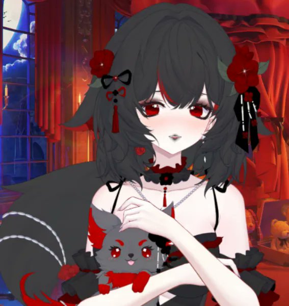 Want To spoil This Cute Fox Girl?
Check out my throne Wishlist To safely 
Send Gifts and support me 🥀🔪🩸
#vtuber #thronewishlist #gothvtuber  throne.com/abyssalpetal/w…
