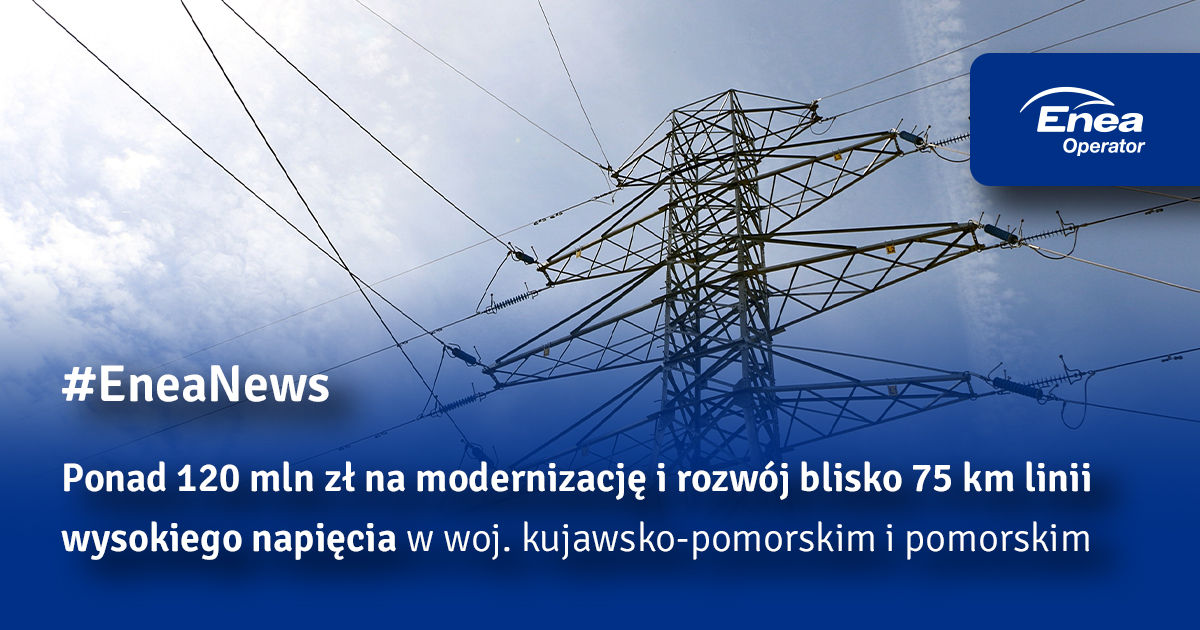 lukczpl's tweet photo. #TransformacjaEnei ma wiele wymiarów⚡ Na jeden z nich, modernizację i rozwój sieci, zgodnie ze #StrategiaEnei, @Grupa_Enea planuje wydać 40 mld zł. Liczy się każda inwestycja. Przykład z ostatnich dni: #EneaOperator inwestuje 120 mln zł w WN. #EneaNews ➡️ https://t.co/83txAxN4Up https://t.co/yCCzePFYtC