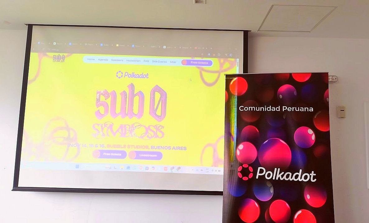 📌#Sesión De #Web2 a #Web3 <a href="/CervantesGarces/">Deisy R Cervantes Garces ⚡️✨</a> 
#Migracion es #inevitable x alcanzar #descentralización y #propiedad de #activosdigitales Generando #demandalaboral muy buena x adaptar #habilidades #técnicas a #blockchain #smartcontracts en <a href="/Polkadotsub0/">sub0</a> #Lima #Peru <a href="/Polkadot/">Polkadot</a> #Hack