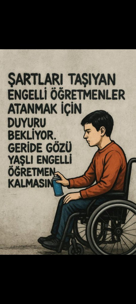 <a href="/cftcblnt/">Bülent ÇİFTCİ</a> Aralık'ta fırsat bekliyoruz..<a href="/RTErdogan/">Recep Tayyip Erdoğan</a> <a href="/dbdevletbahceli/">Devlet Bahçeli</a> <a href="/tcbestepe/">T.C. Cumhurbaşkanlığı</a> <a href="/Yusuf__Tekin/">Yusuf Tekin</a> <a href="/PrfDrFilizKilic/">Prof. Dr. Filiz KILIÇ</a>  <a href="/MHP_Bilgi/">MHP</a> <a href="/kasapoglu/">Dr. Mehmet Kasapoğlu</a> <a href="/latifselvi42/">Latif Selvi</a>  <a href="/LeventUysalNEV/">Levent Uysal</a> <a href="/oktay_saral/">Oktay SARAL</a> <a href="/talatyavuz29/">Talat YAVUZ</a> #3AralıkDünyaEngellilerGünü #EngelliÖğremenlerAtansın