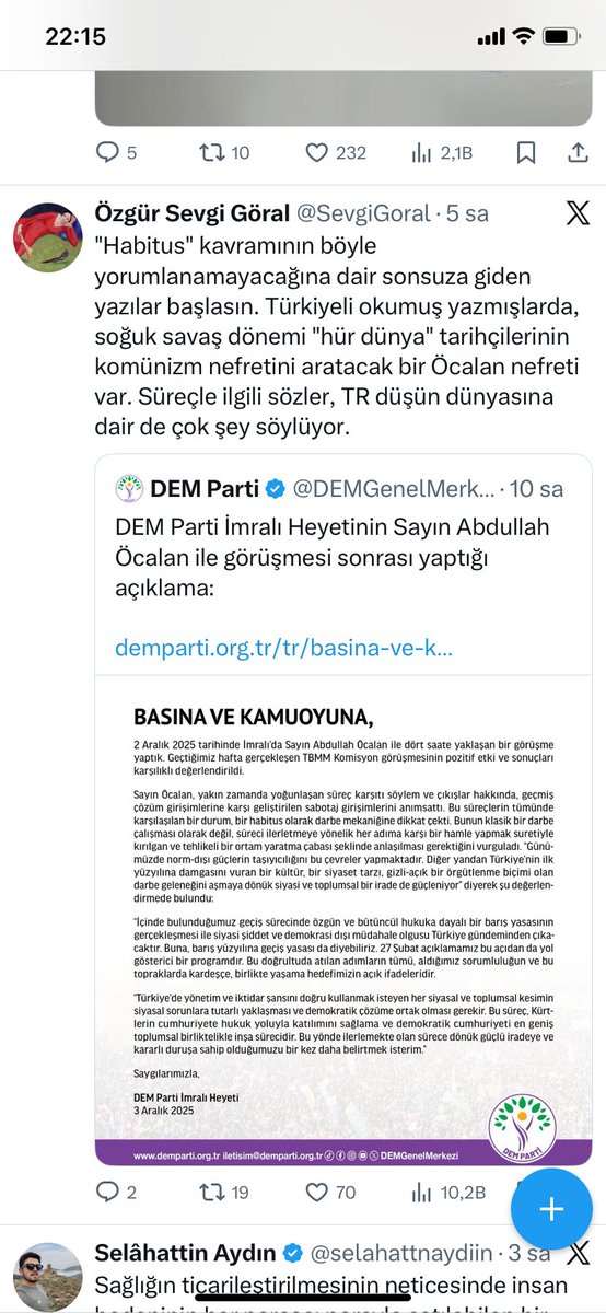 yani gerçekten kafası baya gitti galiba. her şey tek kelime konuşmadan kabul edilsin istiyor. bunu çok uzun süredir yapan birileri var zaten 😅 çok benzer refleksler geliştirmiş olmak manidar