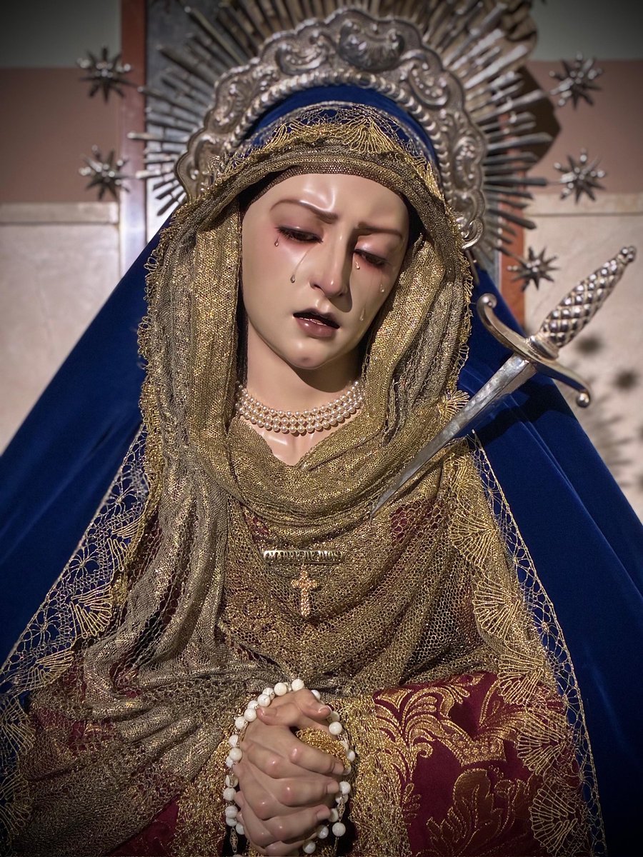 humildadjaen's tweet photo. 🟤 María Santísima Madre de Dios, ataviada para la Solemnidad de la Inmaculada Concepción. https://t.co/MgW4GifzKz