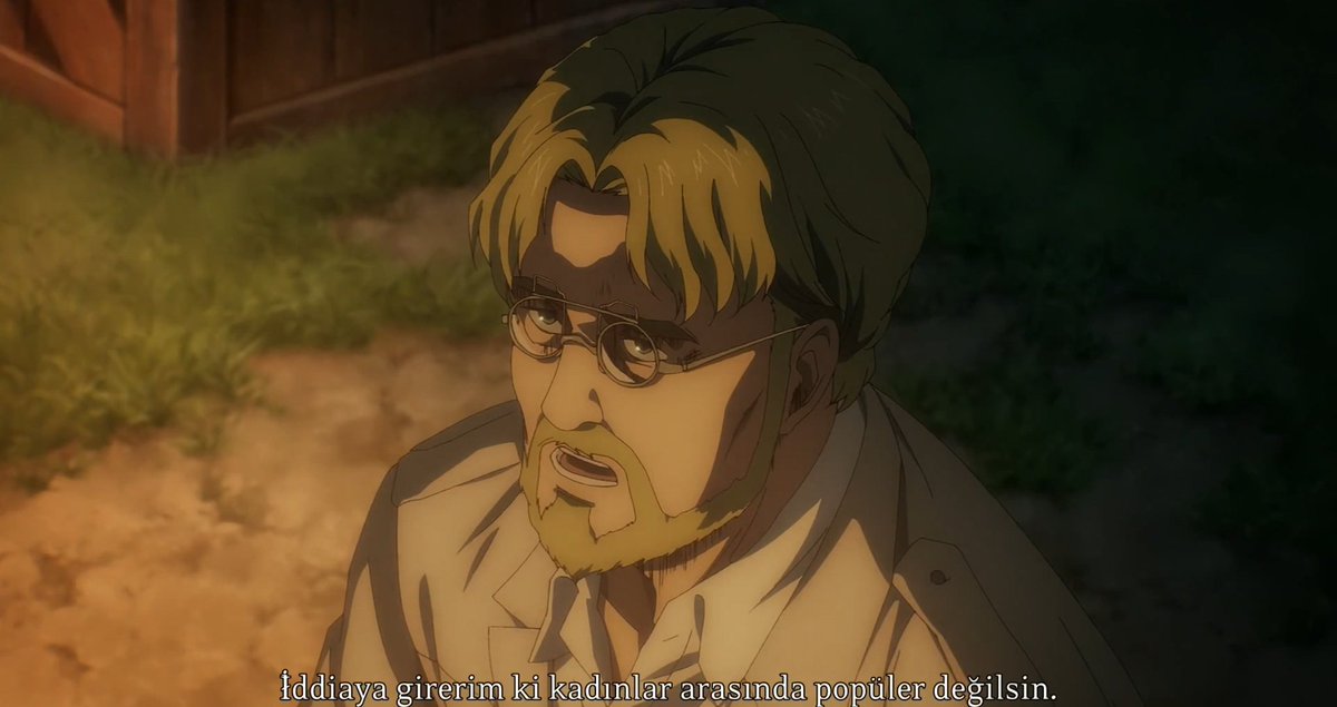 Bunu Levi'ye söylemezsin be hani kadın nüfusunun %77si falan aşık ona kalanlar da tanımıyor zaten
#aot