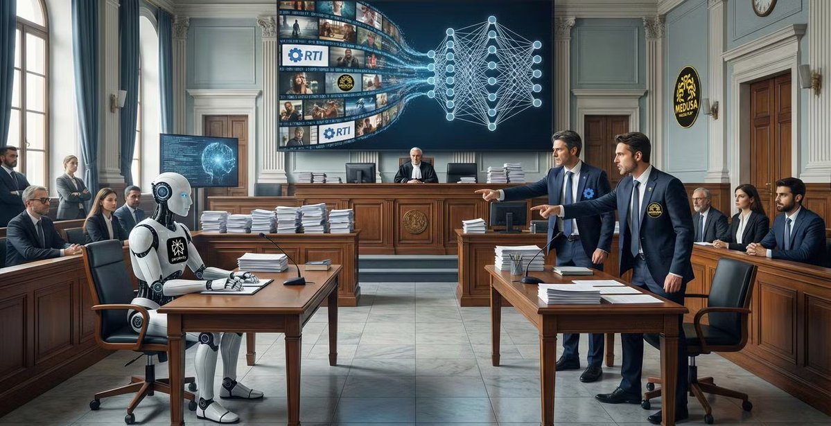 melanews's tweet image. RTI e Medusa portano in tribunale Perplexity per uso non autorizzato di contenuti audiovisivi nell’addestramento dei modelli IA.  

È la prima causa italiana su copyright e intelligenza artificiale ⚖️📺  

#IA #Copyright #Perplexity