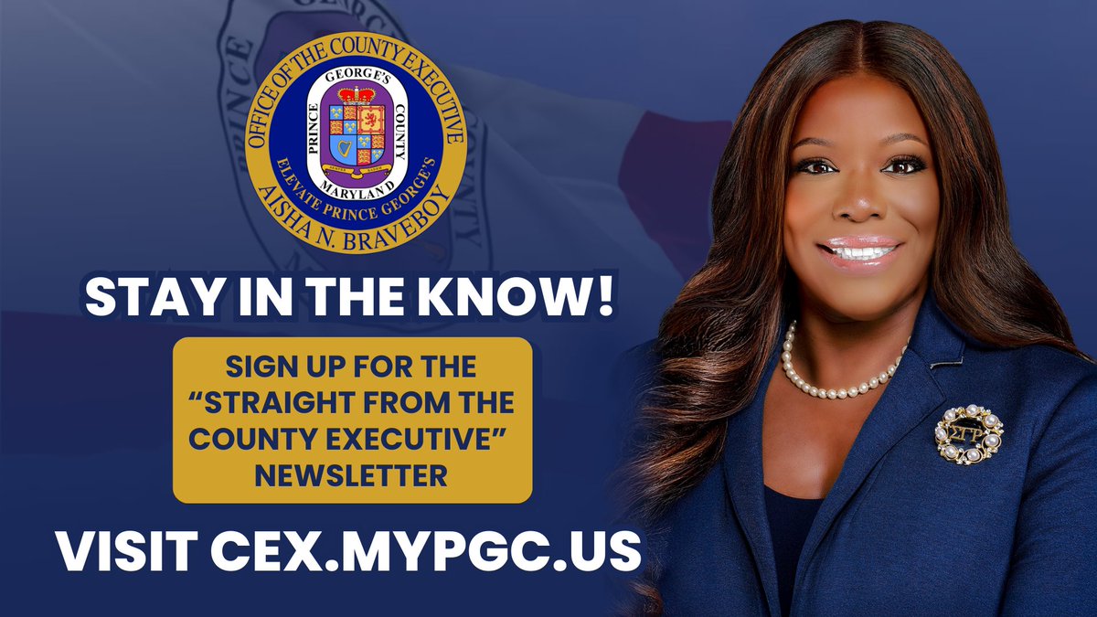 Prince George's County Executive tweet media