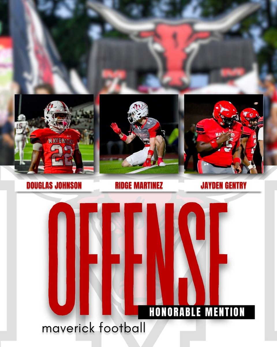 2025 7-5A All District Honors - Offense