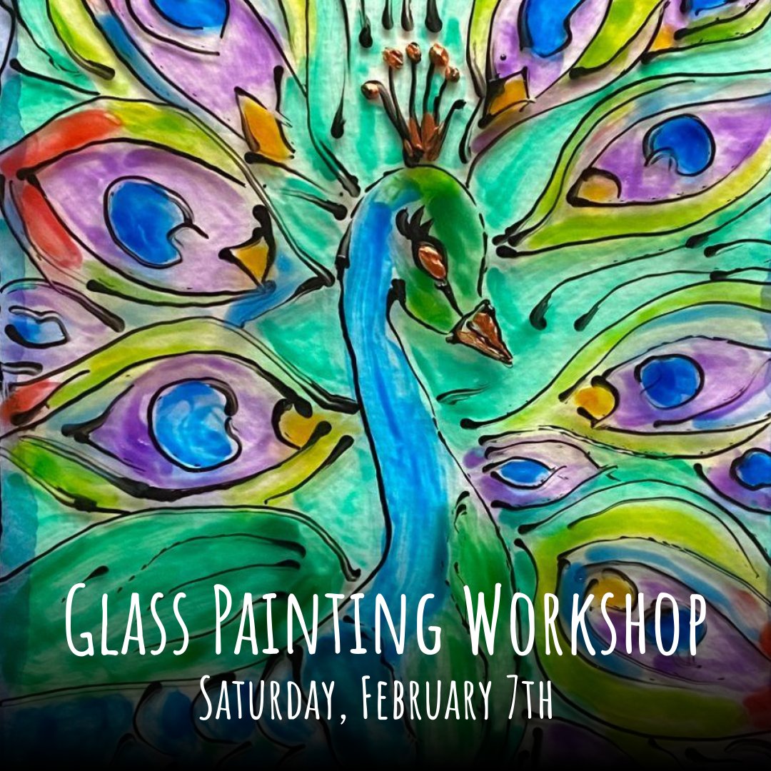 ArtsWayland's tweet photo. 🎨 Unleash your creativity this winter!
Join us for a Glass Painting Workshop at Arts Wayland.
🗓 Feb 7, 2026
🕐 1–3 PM
📍 35 Andrew Ave, Wayland MA
💵 $55 (materials included)
🌐 https://t.co/6M299qC64F

Create something beautiful with us! #ArtsWayland #GlassPainting #Creative https://t.co/oZ3AxS4WO9