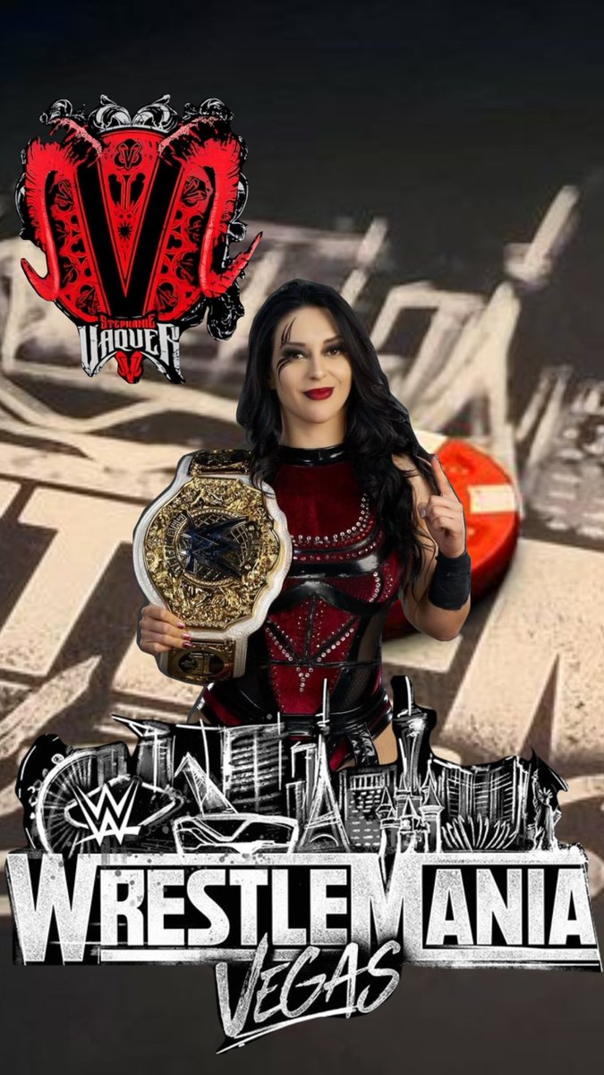 WrestleShots26's tweet image. #WEWANT @Steph_Vaquer #WRESTLEMANIA POSTER AND VIDEO PROMO NOW IST MY WORLD WOMANS CHAMPION AND YOU WORLD WOMANS CHAMPION  ACKNOLAGE,RESPECT NOW 🇨🇿 @WWE @TripleH @WrestleMania @BodyslamNet @luchalibreonlin @WrestlingDazeYT @DazeCommunity @wrestling_VI @WrestleOps  @wrestlelamia