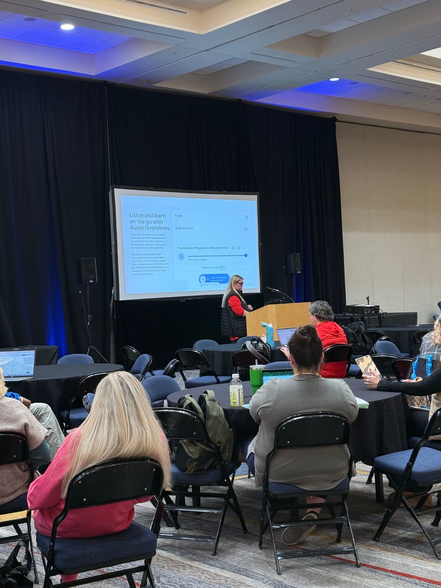 TN_TETA's tweet image. Teachers dive in to how NotebookLM helps them to analyze and synthesize information from their own documents to provide more resources for student learning 😎
#tnteta