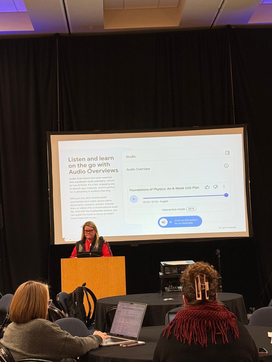 TN_TETA's tweet image. Teachers dive in to how NotebookLM helps them to analyze and synthesize information from their own documents to provide more resources for student learning 😎
#tnteta