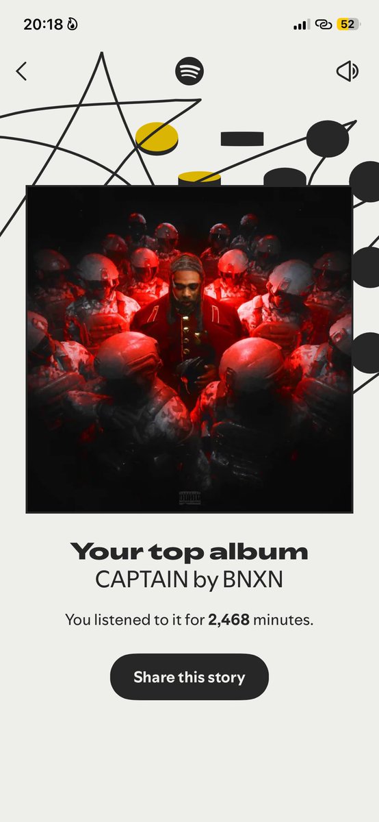 Freakychelly2's tweet photo. Spotify wrapped 2025 😤😤😤 Bnxn all the wayy  never fails to deliver 
Sharia
Smoke
Afro Adura
Gunna https://t.co/M4pWeohdN0