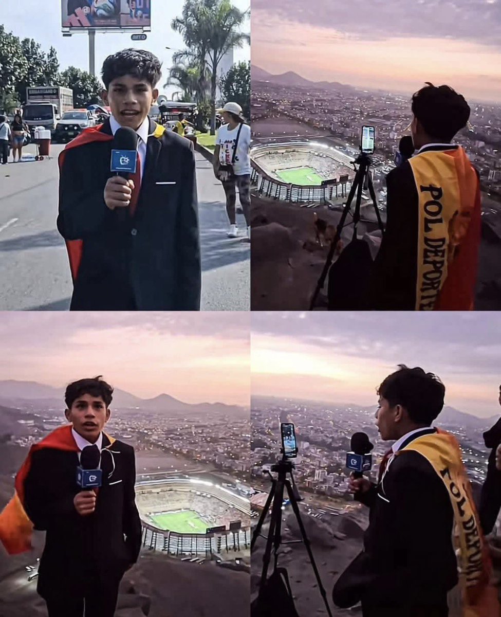 کلیور یه پسر ۱۵ ساله است که با اتوبوس ۱۸ ساعت سفر کرد تا فینال لیبرتادورس رو تو لیما گزارش کنه ولی چون بلیت نداشت، به ورزشگاه راهش ندادن. پس تصمیم گرفت بره بالای تپه مشرف به ورزشگاه تا با موبایل لایو بگیره و در نتیجه ۴۷۰۰۰ نفر لایو رو دیدن و بیش از ۱۰ میلیون بازدید گرفت!