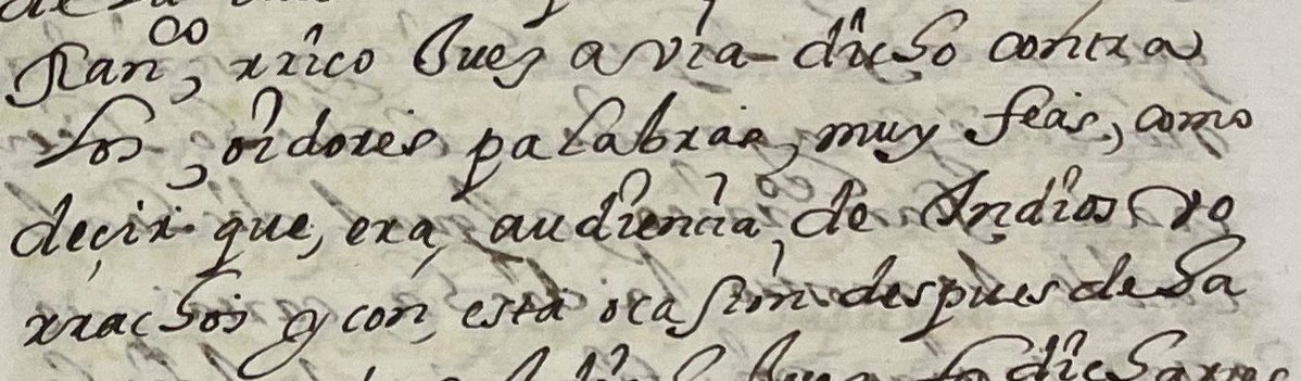 Que el juez de comisión dijo contra los oidores de Guadalajara palabras muy feas... "que, era, audiencia de indios borrachos"