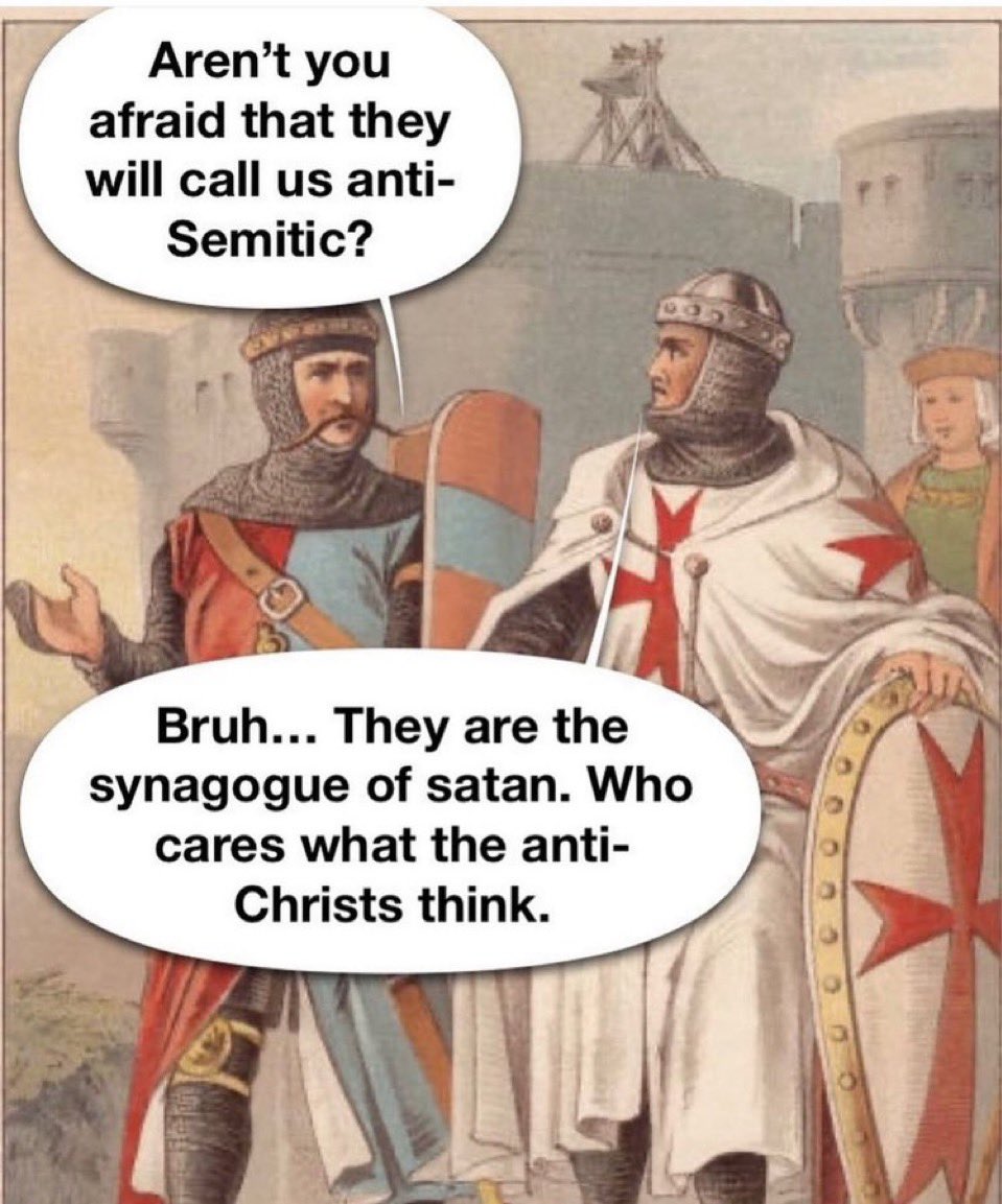 Ya’ll better get used to being called anti-Semitic by these Kharzarian counterfeits.

Until there is accountability, the Great Noticing will continue. 

This is the way.