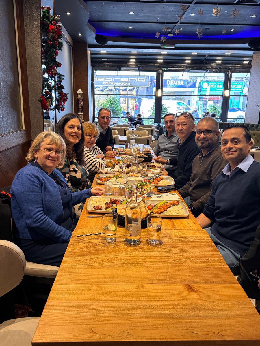 Annual Christmas catchup with the Haringey Business Alliance.

Always a pleasure to catch up with Timur, Rob, Sol and Harry and discuss the concerns and views of the business community.

Thank you to Sabri and the staff at Selale (Green Lanes) for hosting us.