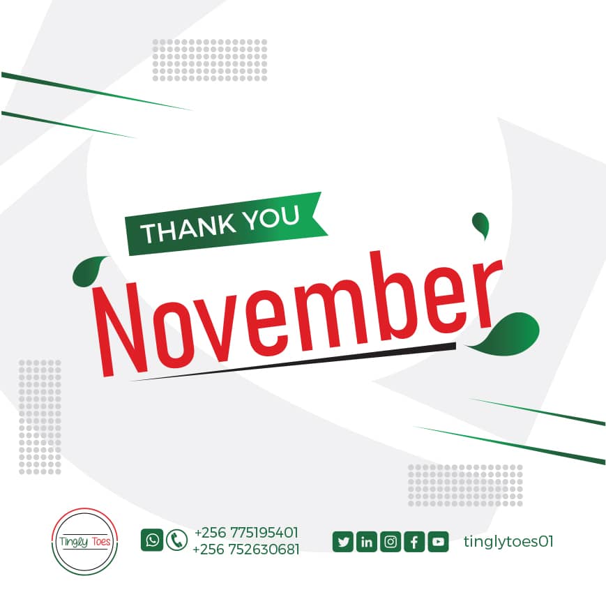 #Thank you November #❤️🧡