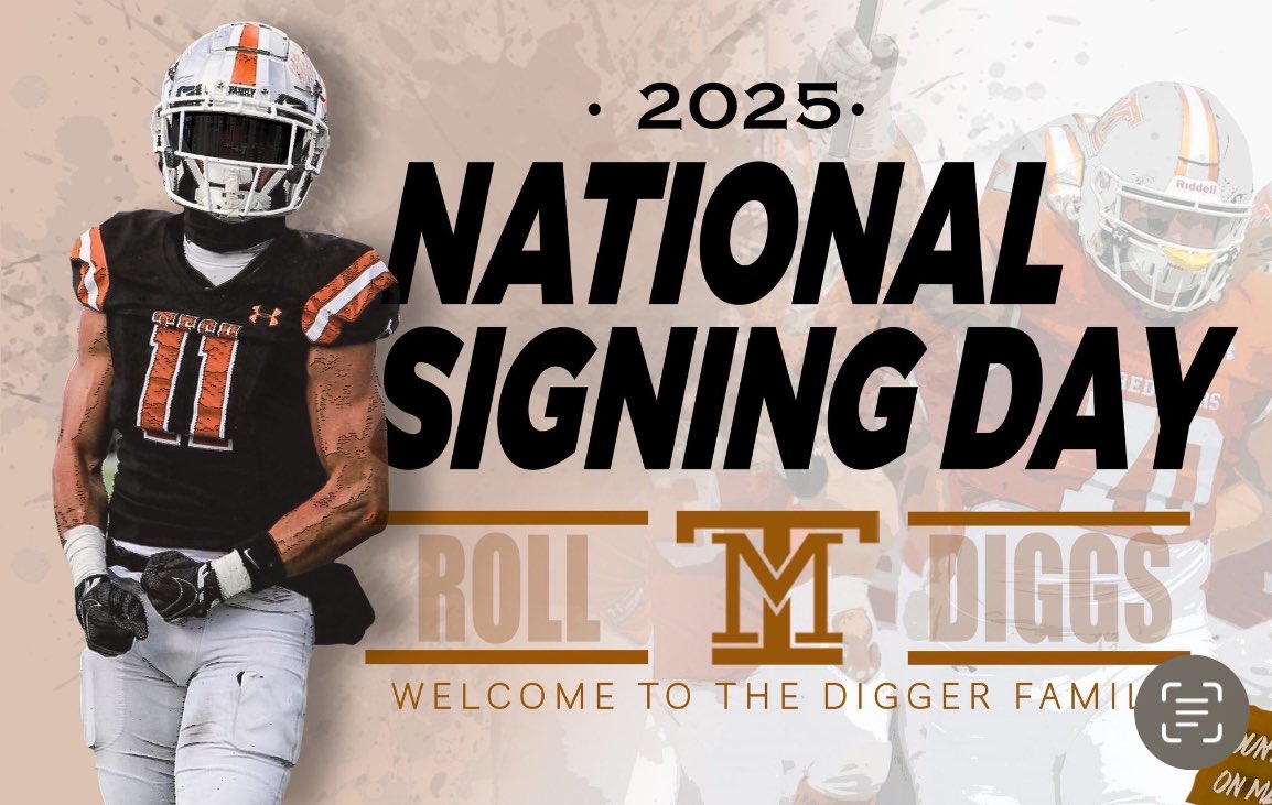 Samakey71's tweet photo. Signing day baby! Cant wait to get down there!! Roll diggs!! ⚒️⚒️@CoachKyleSamson @CoachMann90 @CoachThatcher @CoachMAllenFB @CoachTravisDean @KodyTorgerson @CoachAndersonMT 
#Family
#CountOnMe
#DiggsFam26⚒️ https://t.co/jq3vcudQkw