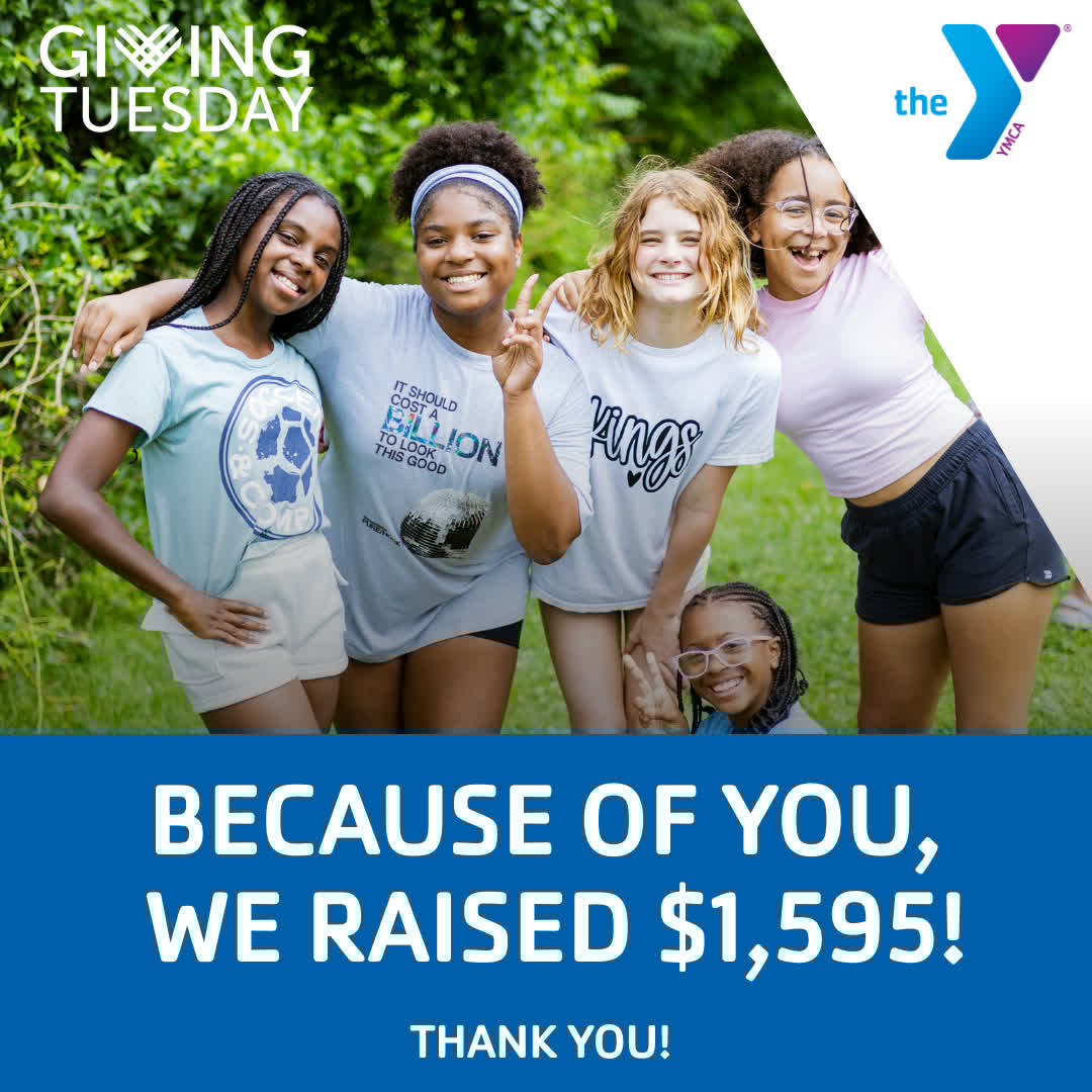 Because of you, we raised $1,595 this Giving Tuesday! 💙
Your generosity helps kids, teens, adults, and families access programs that keep our community safe, healthy, and empowered. Every gift truly makes a difference.

We couldn't do it without YOU! #GivingTuesday