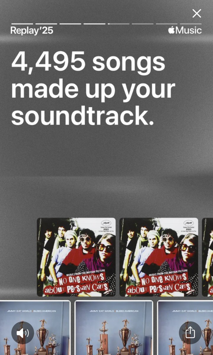 امسال کمکاری کردم
پارسال ۱۰۰ تا بیشتر البوم گوش داده بودم.